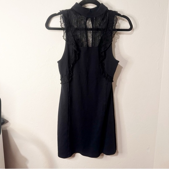 FREE PEOPLE Beaumont Muse Lace Bodycon Dress SM - Picture 1 of 11